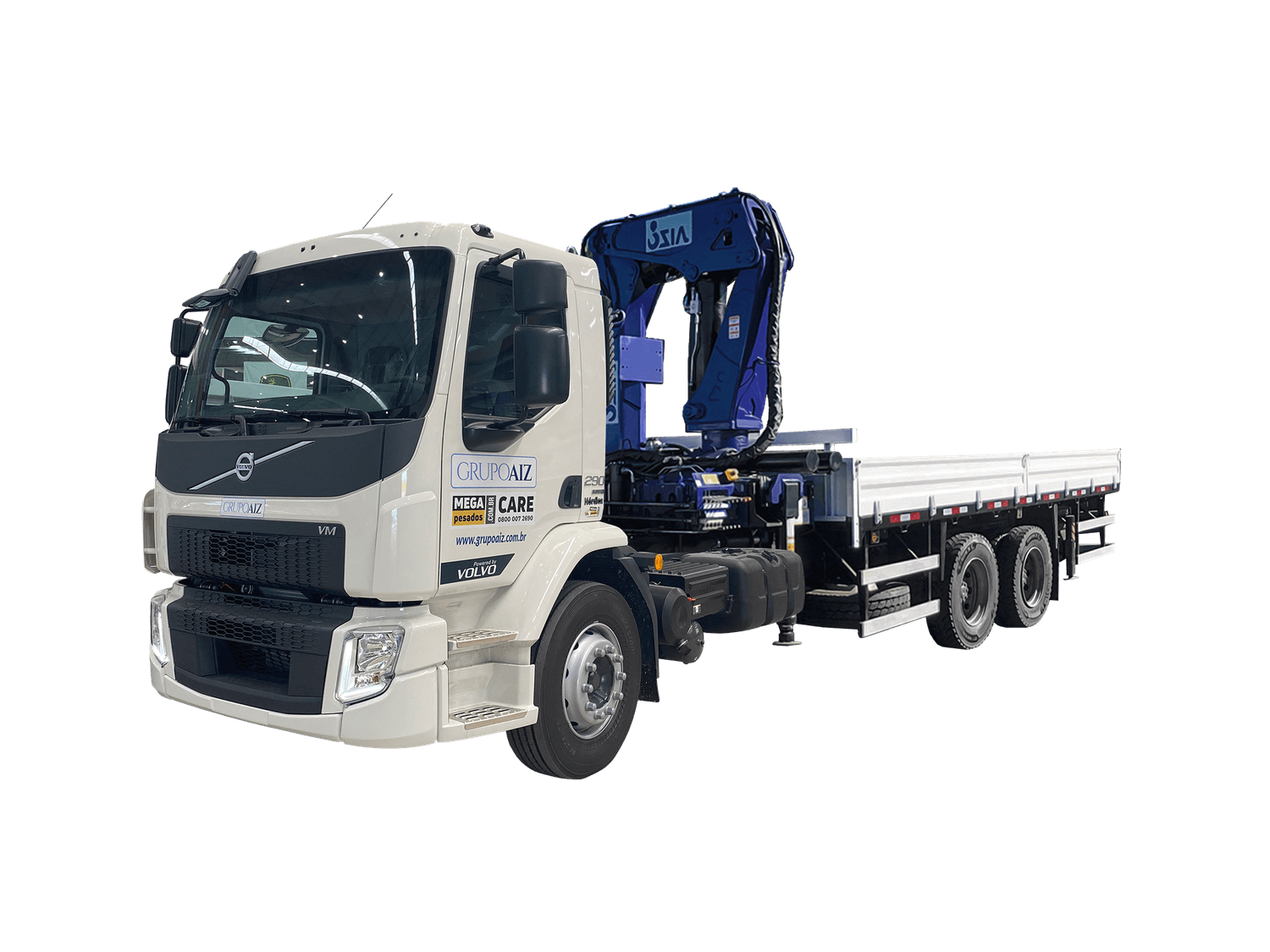 Caminhão Volvo VM 290 6x2R City 24/25 Guindaste 45 Trave AIZC